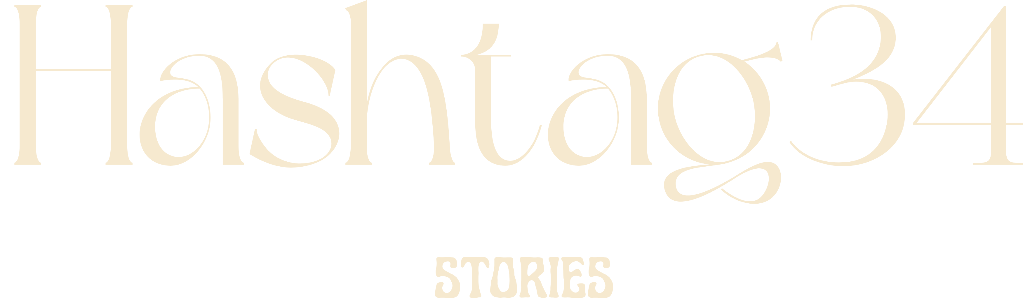#34 Stories Logo